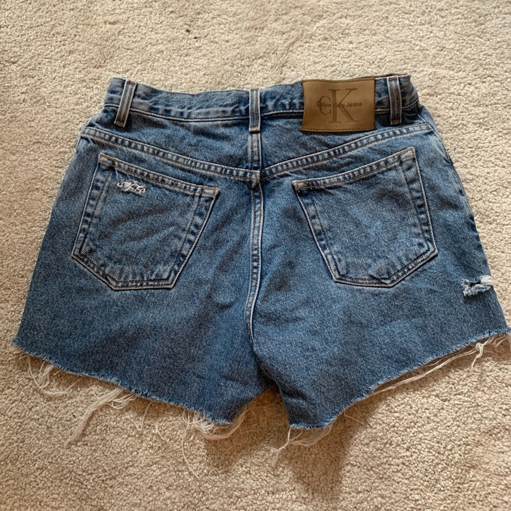 Calvin Klein High Rise Vintage Mom Shorts